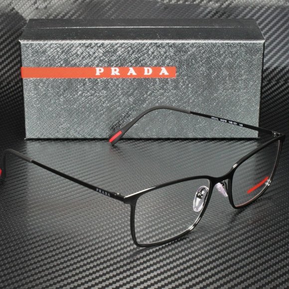 Prada Men's Black Eyeglasses! - Picture 1 of 4